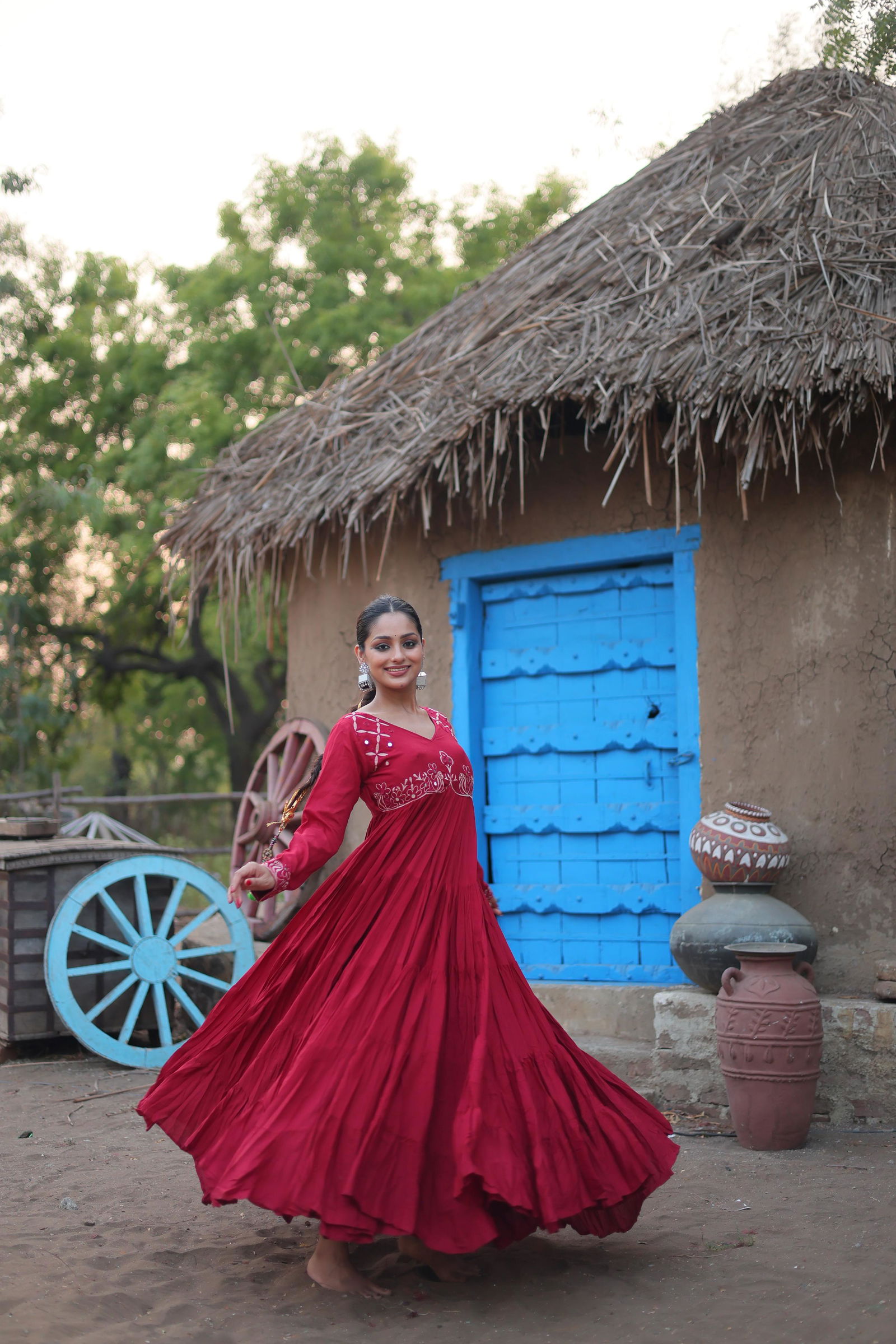 KA 1116 Rayon Designer Gown Wholesale Market In Surat
